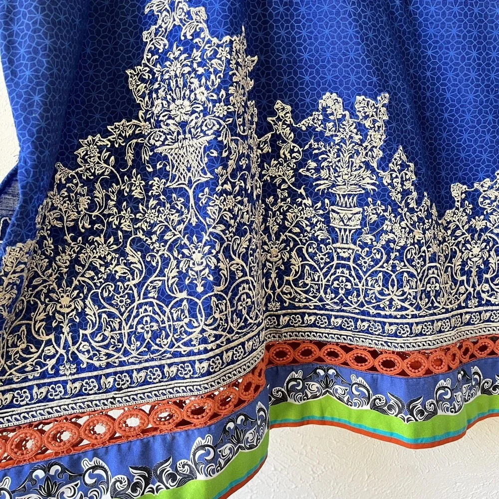 Sania Maskatiya Alkaram Studio Pakistani Kurta Tunic Top Women's Sz Large - Picture 6 of 10
